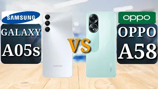Samsung Galaxy A05s vs Oppo A58 | Full Comparison