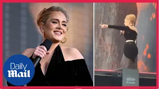 'Stop stop stop, security?': Adele stops singing to help fan in crowd