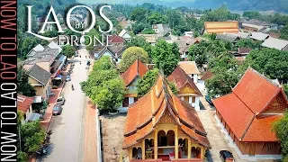 Travel Laos like never before!! Stunning Drone video of Laos  Pt2 - LuangPrabang to Muang Sing