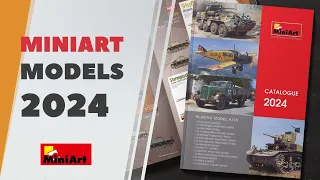 Catalog @MiniArtModelsOfficial 2024 - review of new bench models
