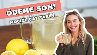 1 Gecede Şişkinlik ve Ödem Attıran Mucize Çay Tarifi! Pratik ve Hızlı!