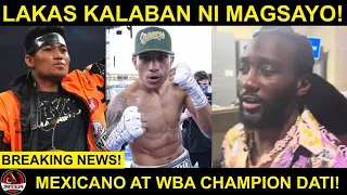 BREAKING: Magsayo, Champion agad KALABAN sa Dec.16! KASADO na! | Crawford  BUMANAT masakit!