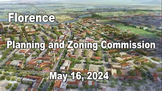 Planning and Zoning Commission May 16, 2024