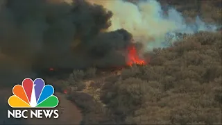 New Mexico Big Hole Fire Threatens Hundreds Of Homes