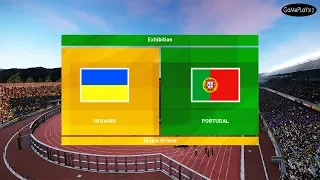 PES 2020 - UKREINE VS PORTUGAL - EURO 2020 - Ronaldo vs Ukreine