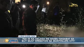 P68-M na halaga ng shabu nasabat sa buy bust operation sa Muntinlupa City