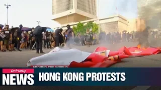Hong Kong protests continue for 15th straight week