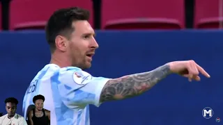 LIONEL MESSI AGAINST ALL ODDS REACTION!!