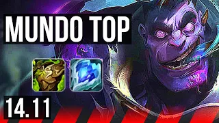 DR. MUNDO vs VAYNE (TOP) | 7/2/9, Godlike, 500+ games | KR Diamond | 14.11