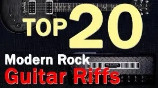 Top 20 Modern Rock Guitar Riffs/Intros from 90s-2000s