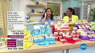 HSN | HSN Today with Tina & Friends - Nutrisystem 01.03.2024 - 08 AM