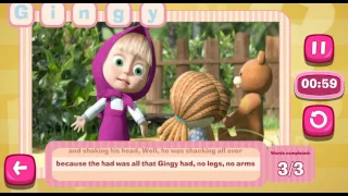 Masha and the Bear Magic book game videos Episode