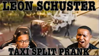 LEON SCHUSTER - TAXI SPLIT PRANK (OFFICIAL VIDEO) | REACTION