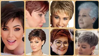 #1Top Trendy Short Under Haircuts With Awesome Hair Ideas For Women/Pixie Haircut