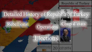 Detailed History of Republic of Turkey Every Month
