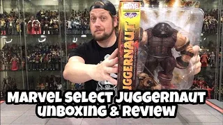 Marvel Select Juggernaut Unboxing & Review! How Does It Compare To Marvel Legends?
