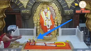 Aarti Sai Baba | Saibaba Evening Aarti Darshan🧡 | Shirdi live 🔴 | Om Sai Ram