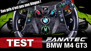 Test du volant Fanatec Podium Steering Wheel BMW M4 GT3