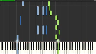 The Godfather Theme [Piano Tutorial Synthesia]