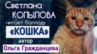 «НЕ СДАВАТЬСЯ И ИДТИ...» ПОТРЯСАЮЩАЯ ИСТОРИЯ / Баллада «КОШКА» / читает СВЕТЛАНА КОПЫЛОВА