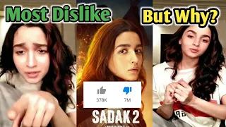 Sadak 2 Most Dislike Video | Alia Bhatt No React? | SPIDEY