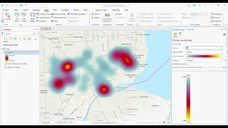 How To Create Heat Maps in ArcGIS Pro