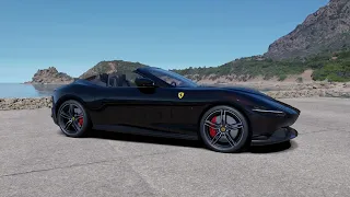 Ferrari Roma Spider in Nero Purosangue