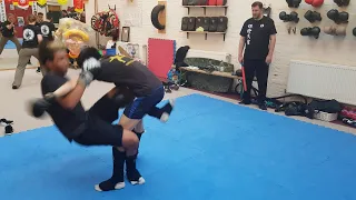 Hung Kuen Adults Sparring session  -Traditional Kung Fu in Germany