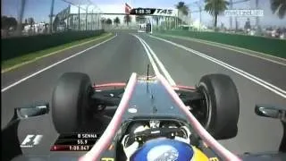 Vuelta OnBoard al circuito de Albert Park (Bruno Senna - 2010)