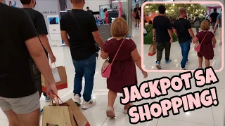 JACKPOT SA SHOPPING AT RAMPA SI ALING MALIIT