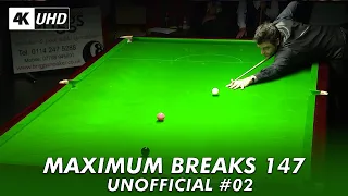 Ronnie O'Sullivan | Unofficial Maximum Breaks 147 #02 [4k Ultraᴴᴰ]