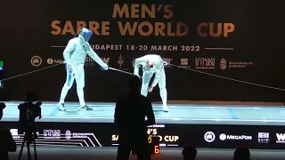 Budapest World Cup 2022 SMS - L4 - Curatoli ITA v Oh KOR