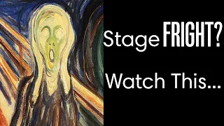 Do you suffer from stage fright?? Watch this video for relief!