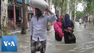 Northern Bangladesh Residents Face Flood Chaos