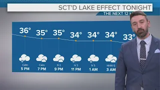 Cleveland Weather: Rain and wintery conditions continue