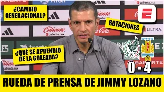 La REACCIÓN de Jimmy Lozano tras la HUMILLANTE derrota de México 4-0 vs Uruguay | Exclusivos