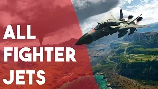 JUST CAUSE 4 ALL FIGHTER PLANES IN ACTION | JETS | AIRPLANES | DELUXE EDITION | GAMEPLAY