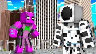 Spider Man Across the Spider Verse in Minecraft Fisk's Superheroes Mod!