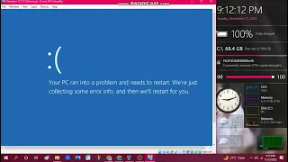 Windows 10 1511 has BSOD VM