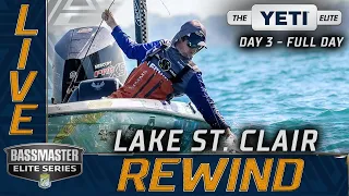 2020 Bassmaster LIVE at Lake St. Clair Day 3 (Saturday)