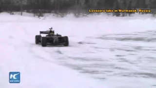 228 km per hour! Russian racing car set a new speed record in harsh Arctic climate