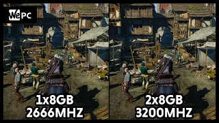 3400G APU 1x8GB 2666MHz vs 2x8GB 3200MHz RAM