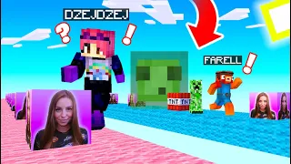 DżejDżejkowe LUCKY BLOCKI w Minecraft! 😍 (wielki wyścig!)