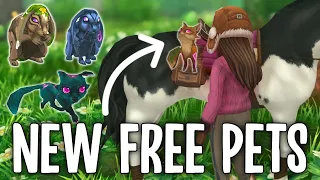 HOW TO GET FOUR NEW *FREE* PETS IN STAR STABLE!