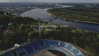 [4K] Kyiv Mariinsky Park from Drone