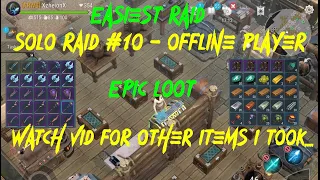 Frostborn Solo Raid #10 - Offline Player