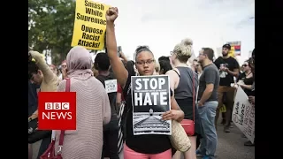 Charlottesville: Violent clashes over US far-right rally - BBC News