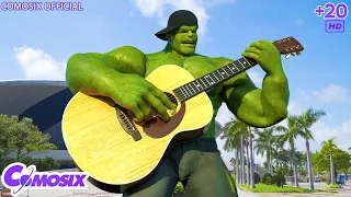 Avengers: Hulk vs Hulk's Band - Hulk Smash Scene - THE INCREDIBLE HULK (2023) Movie CLIP HD
