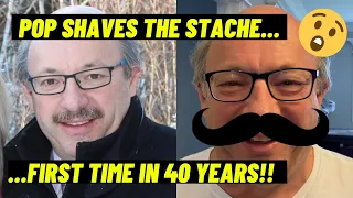 E47 | POP Shaves 40 YEAR OLD Moustache! |