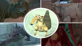 Ice Age Scrat's Nutty Adventure - All Bosses